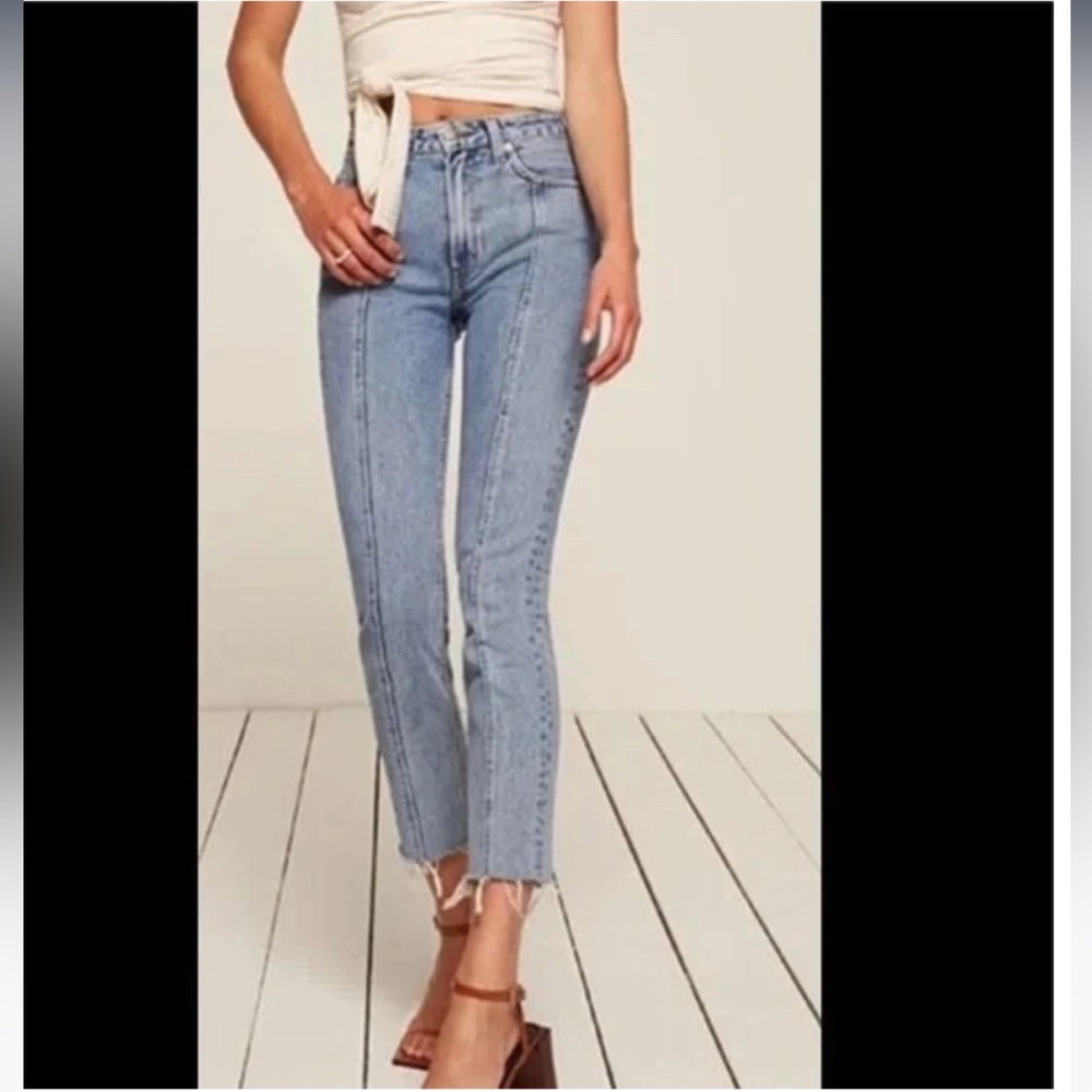 Reformation Seamed Jeans
